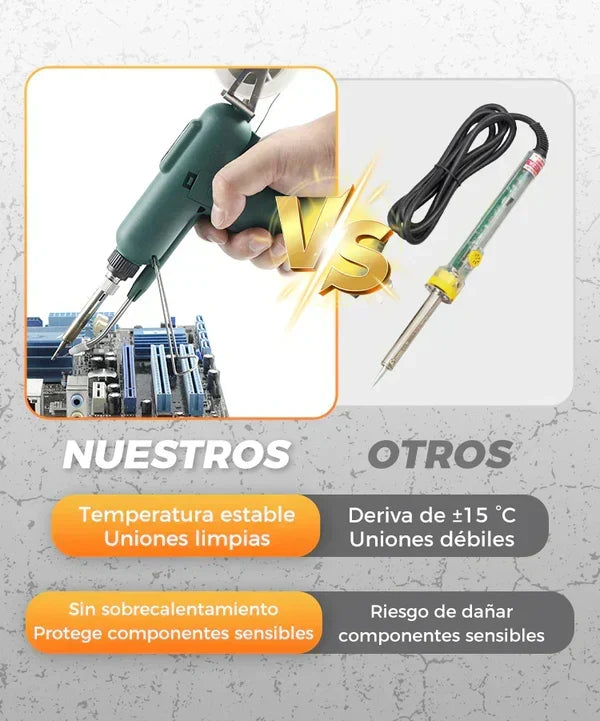 Pistola de soldadura eléctrica