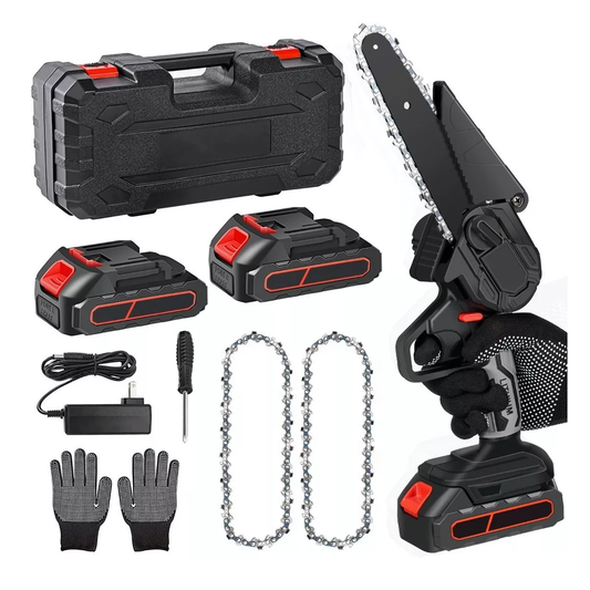 Mini motosierra eléctrica